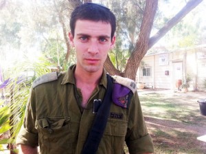 Israel Defense Forces Lt. Eitan, 23, who searched for Lt. Hadar Goldin, killed in combat by Hamas. Photo: IDF.