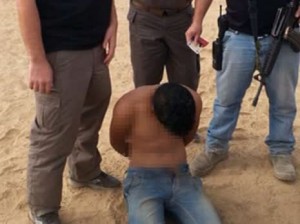 Palestinian terror attack suspect. Photo: Sdot Negev Security