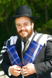 Rabbi Mendel Jacobs, Glasgow, Scotland. Photo: Electricscotland