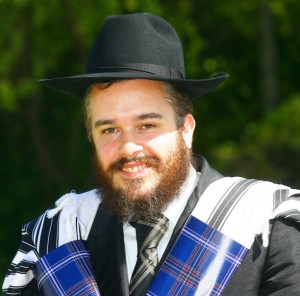 Rabbi Mendel Jacobs, Glasgow, Scotland. Photo: Electricscotland