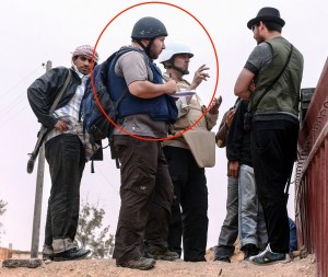 Steven Sotloff in Libya Photo: Business Insider