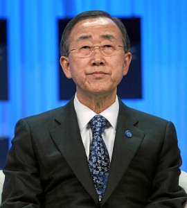 United Nations Secretary-General Ban Ki-moon, pictured, this week addressed the Security Council "on the situation in the Middle East." Photo: World Economic Forum.