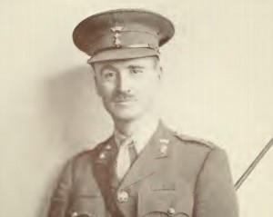 A 1922 portrait of Lt-Colonel John Henry Patterson. A mural dedicated to Patterson was vandalized in Belfast, Northern Ireland. Photo: Wikimedia Commons.