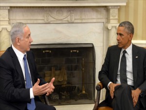 Netanyahu, Obama meeting, Sept. 2014. Photo: GPO
