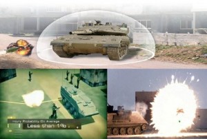 Trophy tank defense system. Photo: Rafael