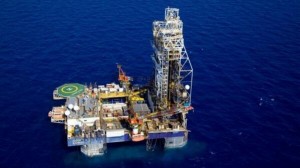 Israel approved the development of the Leviathan offshore gas field, pictured. Photo: Twitter.