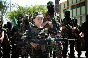 A child soldier. Photo: Facebook.
