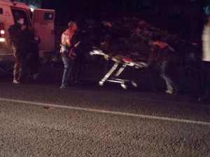 Gush Etzion ramming attack 2. Photo: Twitter
