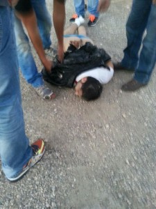 Gush Etzion stabbing suspect. Photo: Twitter