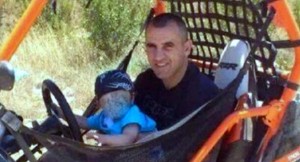 Victim: Jidan Assad, 38, of Druze village of Beit Jaan. Photo: Twitter