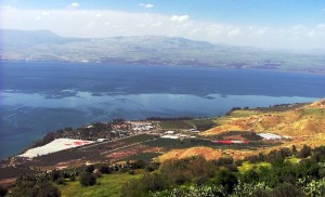 The Sea of Galilee. Photo: Dave Bender.