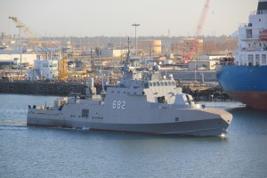 Ambassador III class Egyptian missile boat. Photo: Pensacola News Journal.