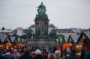 The Queen Maria Theresia Monument in Vienna, Austria. Photo: Wikimedia Commons.
