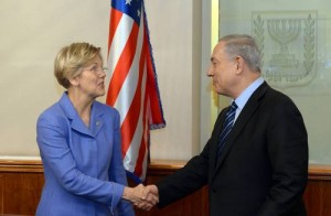 Elizabeth Warren, Benjamin Netanyahu