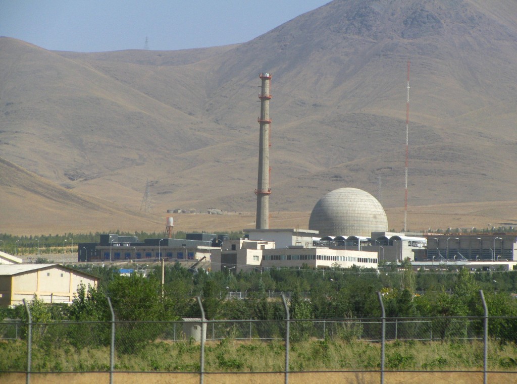 Iran's Arak heavy water nuclear reactor. Photo: Wikipedia.