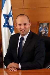 Israel's Education Minister Naftali Bennett. Photo: Wikimedia Commons.