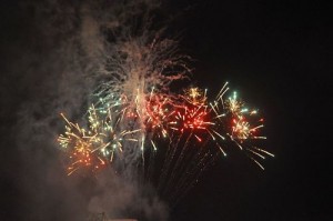 Fireworks in Tel Aviv. Photo: Oren Peles via Wikimedia Commons.