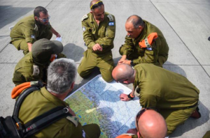 An IDF team.Photo: IDF Spokesperson via Twitter.