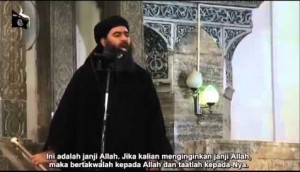 ISIL leader Abu Bakr al-Baghdadi. Photo: YouTube screenshot.