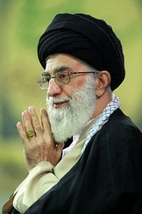 Iran's Supreme Leader Ayatollah Ali Khamenei  says he wants all economic sanctions lifted before the deal is signed, with the world powers must agree on. Photo: Wikipedia. 