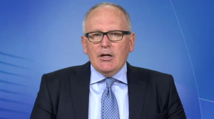 European Commission First Vice President: Frans Timmermans