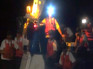 Channel 2 News released exclusive images and footage of the IDF's interception of the Gaza-bound flotilla. PHOTO: Channel 2 News.