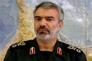The IRGC Naval Commander, Rear Admiral Ali Fadavi, threatened that if the United States attacked Iran, it would be destroyed. PHOTO: Al-Manar.