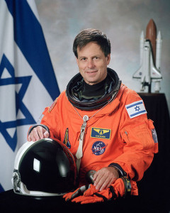 Ilan Ramon (pictured), Israel's first astronaut in space. The annual Israeli Space Week honoring the late Col. Ilan Ramon kicked off on Sunday. Photo: NASA.