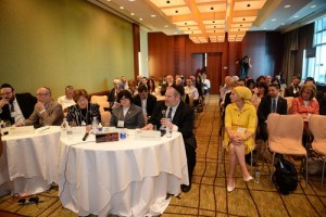 Finalists of the Jewish Education Innovation Challenge (JEIC) presented their programs at the annual “Innovators Retreat” (pictured here) in Bal Harbour, Fla. Photo: Courtesy of JEIC.