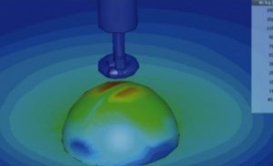 An image of the Israeli-developed micro-antenna that are expected to revolutionize treatment of small tumors. Photo: Hebrew University.
