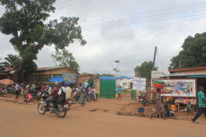 A hospital in Kenema, Sierra Leone, where Ebola virus samples are tested. Photo: Wikimedia Commons.