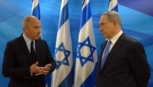 Orange CEO Stephane Richard met with Israeli Prime Minister Benjamin Netanyahu and apologized for his remarks. Photo: Twitter.