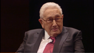 Former secretary of state Henry Kissinger. Photo: Screenshot. 
