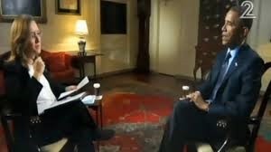 President Obama's interview with Channel 2's Ilana Dayan aired on Tuesday, June 2. Photo: Screenshot.