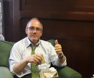 Robert Halfon suggested boycotting the French mobile carrier Orange. Photo: Twitter.