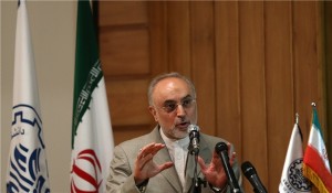 Ali Akbar Salehi (pictured above) said that China would be aiding Iran in building two nuclear reactors. PHOTO: Fars News.