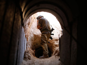 A senior IDF official said that the army would be activating a new system designed to detect new tunnels being dug from Gaza into Israel. PHOTO: Reuters.