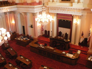 California State Senate chamber. Photo: Wikipedia. 