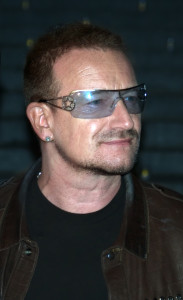 U2 frontman Bono dedicated a song to former Israeli President Shimon Peres during a concert in Toronto. Photo: David Shankbone.