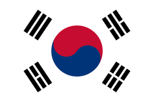The flag of South Korea. Israel and South Korea announced that they will hold free trade negotiations in Seoul. Photo: Wikimedia Commons.