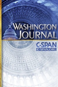 The C-Span morning show 'Washington Journal' often airs antisemitic, anti-Israel callers. Photo: Screenshot.