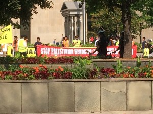 Anti-Israel protests took place on Al Quds Day. Photo: The World Values Network.
