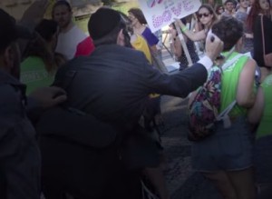 Israeli leaders back stronger measures against Jewish extremists after an attacker stabbed 6 at the Jerusalem gay pride parade. Photo: Screenshot. 