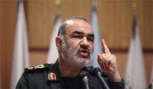 IRGC Brigadier General Hassan Salami said that Iran was successfully thwarting the United States' policies in the Middle East. PHOTO: Fars News Agency.