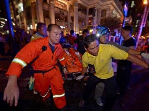 The terrorist attack in Thailand reminded vacationing Israelis of terror attacks back home. PHOTO: AFP.