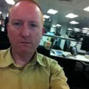 Times Editor Dominic Kennedy apologizes for his offensive Twitter post. Photo: Twitter.