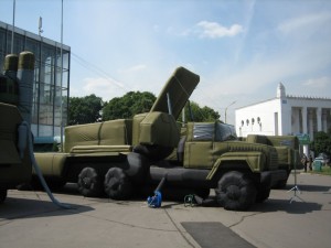 An inflatable dummy of the S-300 missile vehicle. The system was supposed to be delivered to Iran by Russia, but the deal fell through. Photo: Wikiipedia.