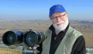 Amateur astronomer Ira Machefsky, who made aliyah in 2009. Photo: Courtesy Ira Machefsky.