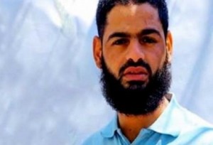 Palestinian hunger striker Mohammad Allan. Photo: Provided photo.