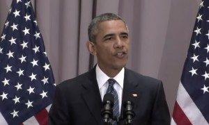 President Obama defends the Iran nuclear deal. Photo: Screenshot. 